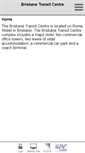 Mobile Screenshot of brisbanetransitcentre.com.au